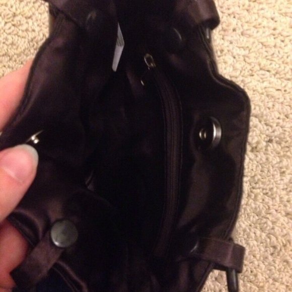 3-Piece Set Floral Evening Bag MIX MATCH Lori Greiner ROSE Brown PROM FORMAL - Picture 4 of 4